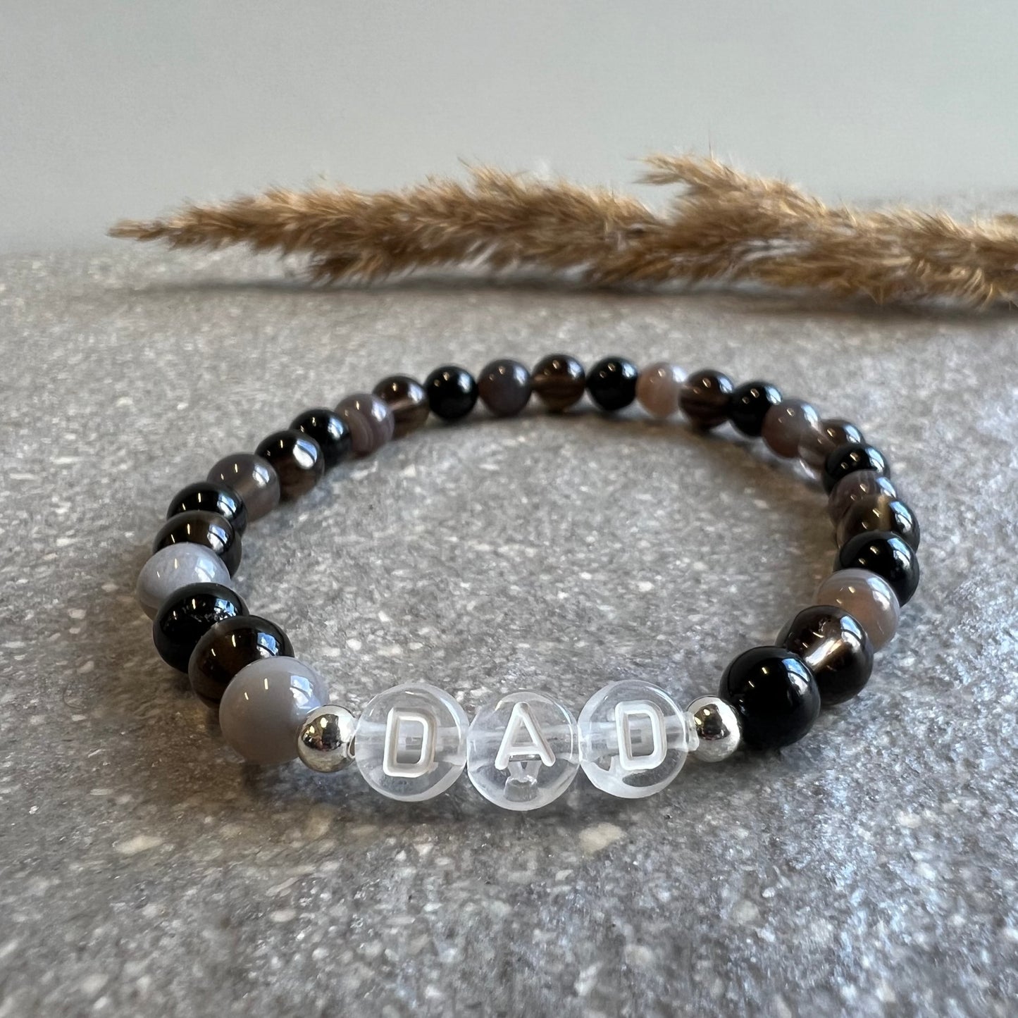 Dad Edelsteinarmband