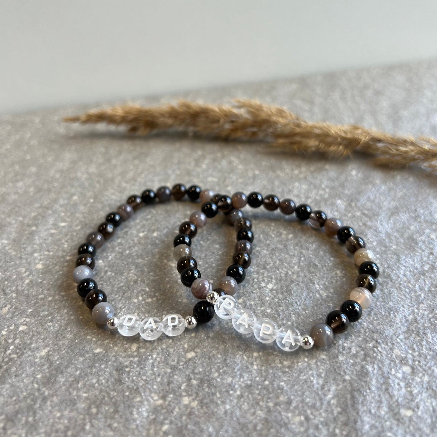 Armband aus Edelsteinen zum Vatertag