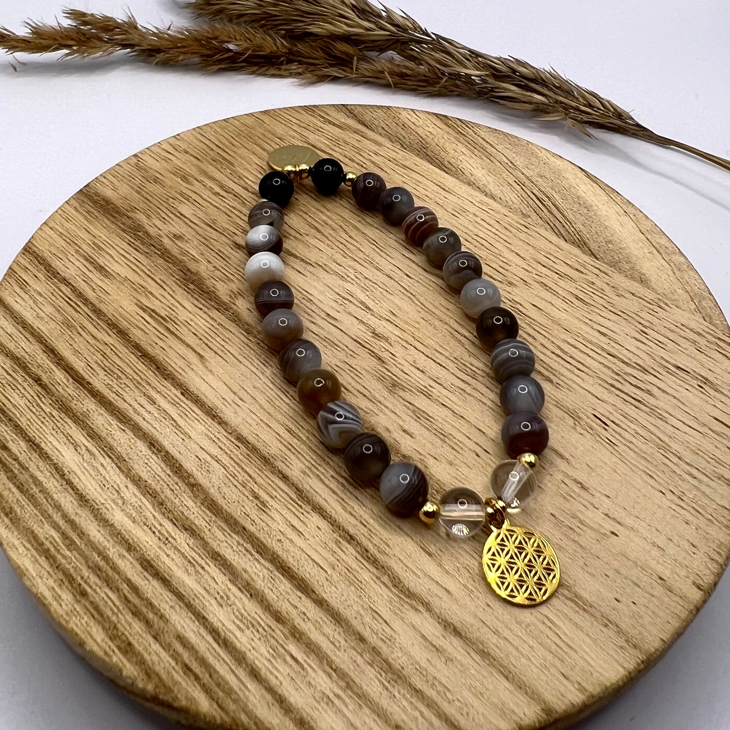 Basic Trust Edelsteinarmband Nahaufnahme