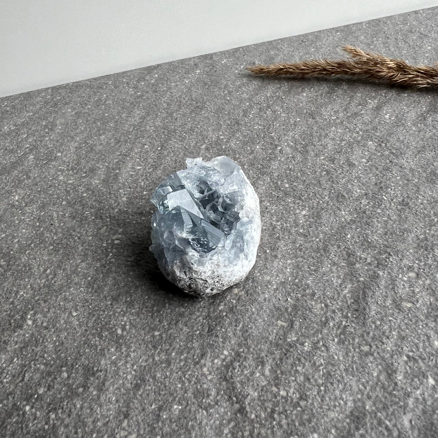 Coelestin Stufe 2 von der Seite