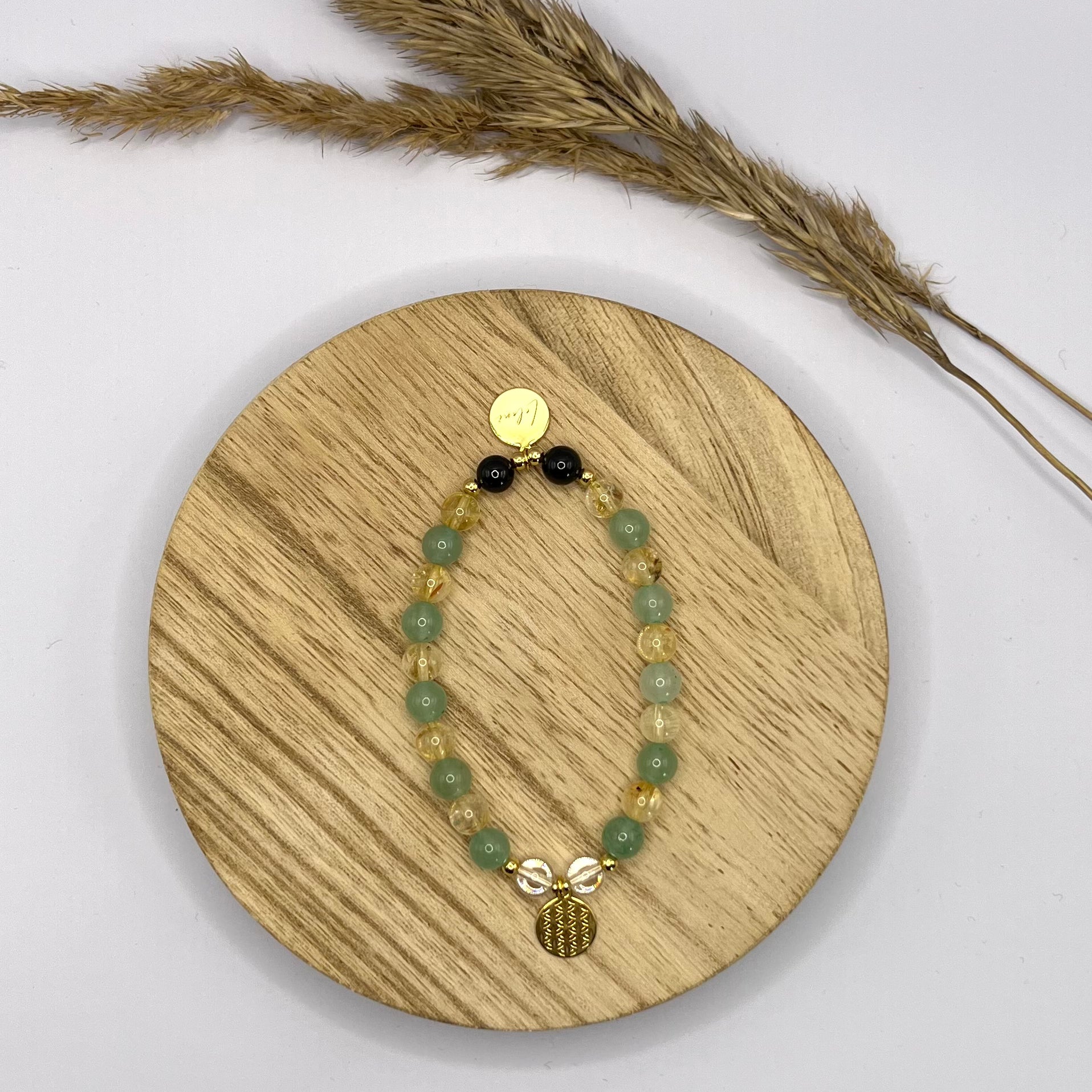 Go for it Edelsteinarmband von oben